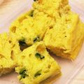 YorozUta's cooksnap of when they made ＊ルクエdeかぼちゃ蒸しパン（卵あり）＊.