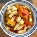 ポムポムポヨコ's cooksnap of when they made レンジで簡単！イカとパプリカのカレー蒸　.