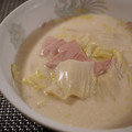 戦うコックサン's cooksnap of when they made ハムと白菜の中華風ミルク煮.