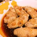 ｼｬｲﾆﾝｸﾞｽﾀｰ's cooksnap of when they made 甘辛ヘルシーおかず☆こんにゃくの肉巻き.