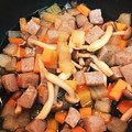 dreamゆめ's cooksnap of when they made 大根とにんじんとこんにゃくの角切り煮.