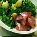 ゆりYO船長's cooksnap of when they made 鰤の血合のレバ刺し風.