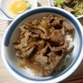 ごまぞうさん。's cooksnap of when they made グルメのたれ牛丼【コストコレシピ】.