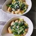 クックるん☆戦隊's cooksnap of when they made 簡単！鶏と小松菜のクリーム煮.
