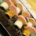 たもたん's cooksnap of when they made かまぼこの扇☆飾り切り.
