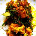 あくありろ's cooksnap of when they made インドのじゃがいもとカリフラワーのカレー.