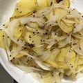 monaminoel's cooksnap of when they made 皮付きじゃがいもと玉ねぎのホットサラダ.