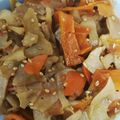 とむ☆やむくん's cooksnap of when they made 簡単⭐れんこんとニンジンのキンピラ.