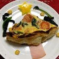 やなつこ's cooksnap of when they made 簡単楽ちんキッシュ.