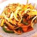 ががまる☆'s cooksnap of when they made ピーマン＆しめじ＆人参のピリ辛炒め☆.
