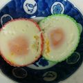 クックQEC50F☆'s cooksnap of when they made 弁当 簡単 レンジでチンゆで卵.