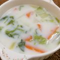 まっちぃなー's cooksnap of when they made 白菜のミルク味噌スープ♪.