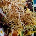 ｙｕａ＊ｍａｍ's cooksnap of when they made 揚げ素麺のパリパリサラダ.