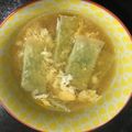 ☆Qro☆'s cooksnap of when they made 餃子スープ♪酸辣湯風味.