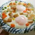 ☆Rokko☆'s cooksnap of when they made てんぷらのっけの超簡単目玉焼き！！.