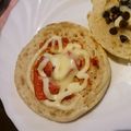 eiyoushi's cooksnap of when they made 簡単カフェ風♪トマト＆チーズトースト.