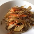 かわゆゆゆ's cooksnap of when they made ◆きんぴらごぼう◆簡単で美味な作り方.