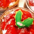 shaly's cooksnap of when they made クリスマスに！イチゴのムースタルト.