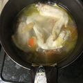 クック81M89P☆'s cooksnap of when they made 大根と鶏手羽先の煮物♪簡単鶏肉スープで.