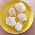 yukachawan's cooksnap of when they made 離乳食中期マッシュりんごの手づかみお焼き.