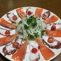 おるせおるせ's cooksnap of when they made サーモン♪カルパッチョ.