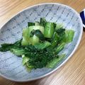 yuki7mizu's cooksnap of when they made ☆シャキ旨☆チンゲンサイのお浸し♡.
