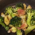 ♡HANABI18♡'s cooksnap of when they made さつまいもとベーコンの温サラダ.