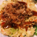 にゃにゃーん☆'s cooksnap of when they made キャベツと玉子のお好み焼き風.
