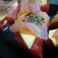 ☆あひるさん☆'s cooksnap of when they made ＮＥＷ　☆生ハム＆チーズ＆トマト ☆.