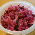 くいしんぼんぼん's cooksnap of when they made 紫キャベツレッドキドニービーンズサラダ.