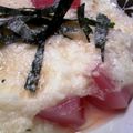 ユーロン's cooksnap of when they made 変わり*まぐろの山かけ.