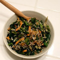 アオアライ's cooksnap of when they made 香る♪蕪の葉と大根の皮としらすの葱油炒め.