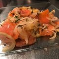 sæki's cooksnap of when they made 新玉ねぎとスモークサーモンのマリネ.