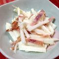 burokko's cooksnap of when they made 大根のマヨポン酢サラダ.