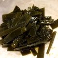 saitamado's cooksnap of when they made だし昆布をわさび醤油とオリーブオイルで☆.