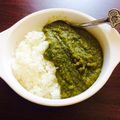 madebyerie's cooksnap of when they made 子供も大好きホウレンソウカレー 北インド.