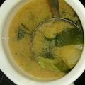 クックUL8OCM☆'s cooksnap of when they made 白菜とわかめのごま油風味味噌汁.