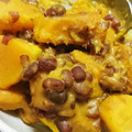 あせこママ♥'s cooksnap of when they made かぼちゃとあずき缶のミルク煮.