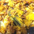 小栗色's cooksnap of when they made 豚とかぼちゃの煮物.