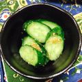 OrganicLuv's cooksnap of when they made きゅうりナムル☆.