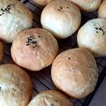 かまと7's cooksnap of when they made あんバター★塩パン（リスドォルHB生地）.