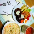 さん屁ぇです's cooksnap of when they made ナポリタンスパゲッティー♪♪甘め♪.