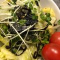JHmommy's cooksnap of when they made レタスとかいわれ大根のサラダ.