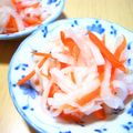 ゆうジュニア's cooksnap of when they made お正月✿我が家の紅白なます.