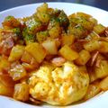 おらんでう～たん's cooksnap of when they made ◎ちくわとじゃがいものケチャップ炒め◎.