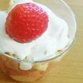 シナモシナモ's cooksnap of when they made 材料4つで簡単♪トライフル☆グラスケーキ.