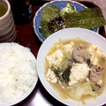 シェフ敬三's cooksnap of when they made 豚ばら肉の鍋（もつ鍋風）.