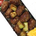 Stromboli's cooksnap of when they made お弁当に！豚ひき肉のカレー照り焼き.