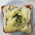 ☆うさきちさん☆'s cooksnap of when they made サクッとヘルシー♪納豆×玉ねぎトースト.