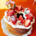 kekamona's cooksnap of when they made 抹茶＆ココアマーブルシフォン★クリスマス.
